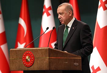 Cumhurbaşkanı Erdoğan, Gürcistan Başbakanı Giorgi Gakharia İle Görüştü