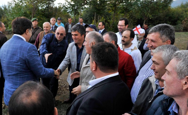 Gürcistan Devlet Başkanı Mikheil Saakaşvili Sakarya, İzmit ve İstanbul'da