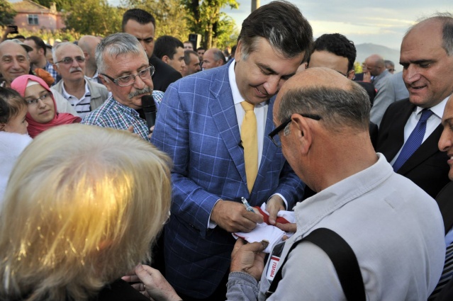 Gürcistan Devlet Başkanı Mikheil Saakaşvili Samsun ve Ordu'da