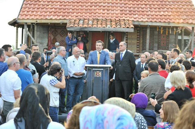 Gürcistan Devlet Başkanı Mikheil Saakaşvili Samsun ve Ordu'da