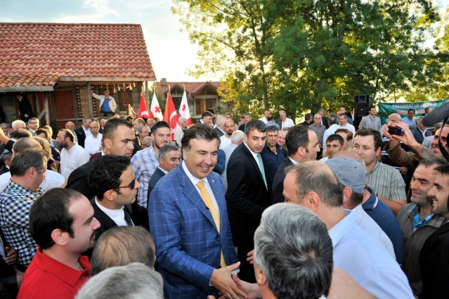 Gürcistan Devlet Başkanı Mikheil Saakaşvili Samsun ve Ordu'da