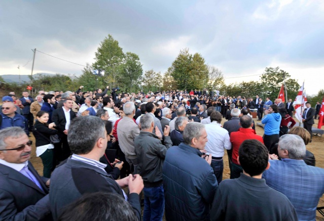 Gürcistan Devlet Başkanı Mikheil Saakaşvili Sakarya, İzmit ve İstanbul'da