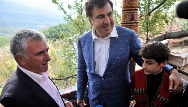 Gürcistan Devlet Başkanı Mikheil Saakaşvili Sakarya, İzmit ve İstanbul'da
