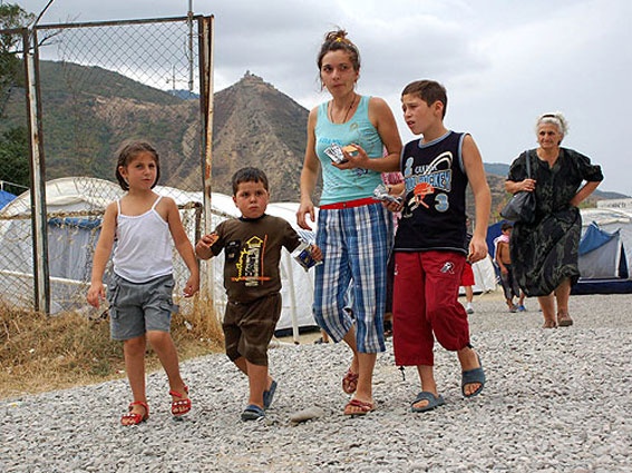 Gürcüler Kendi Ülkesinde Mülteci