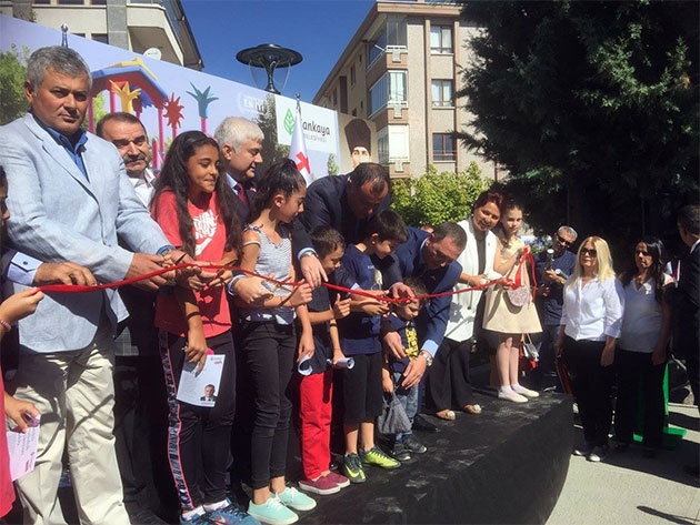 Ankara'da Tiflis Parkı Açıldı