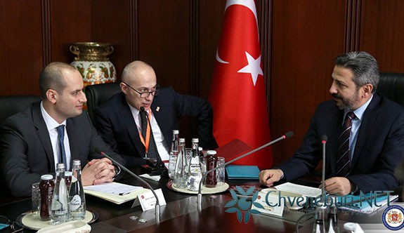 Gürcistan Dışişleri Bakanı Mikheil Canelidze TBMM'yi Ziyaret Etti