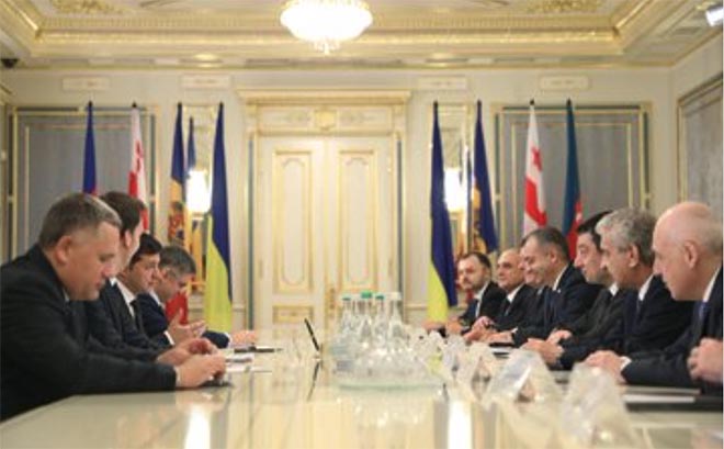 GUAM Liderleri Ukrayna'da Buluştu, İlişkileri Derinleştirme Yönünde Sözleşti