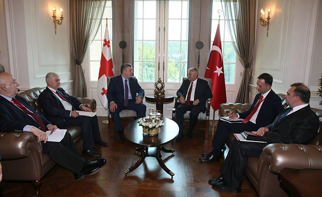 Gürcistan Başbakanı Giorgi Kvirikaşvili Ankara'da 