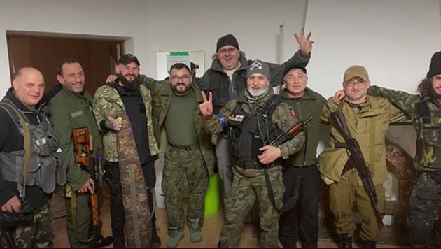 Gürcüler, Ukrayna'daki Savaşta