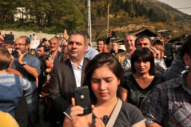 საქართველოს პრეზიდენტი, მიხეილ სააკაშვილი, მაჭახელს ესტუმრა