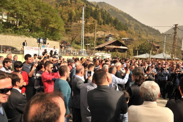 საქართველოს პრეზიდენტი, მიხეილ სააკაშვილი, მაჭახელს ესტუმრა