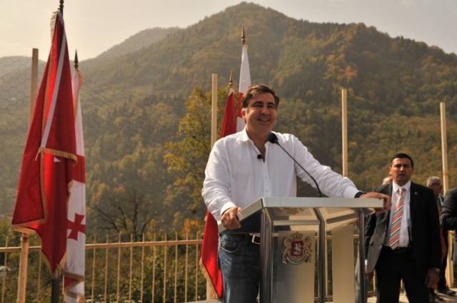 საქართველოს პრეზიდენტი, მიხეილ სააკაშვილი, მაჭახელს ესტუმრა