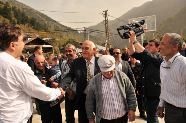 საქართველოს პრეზიდენტი, მიხეილ სააკაშვილი, მაჭახელს ესტუმრა